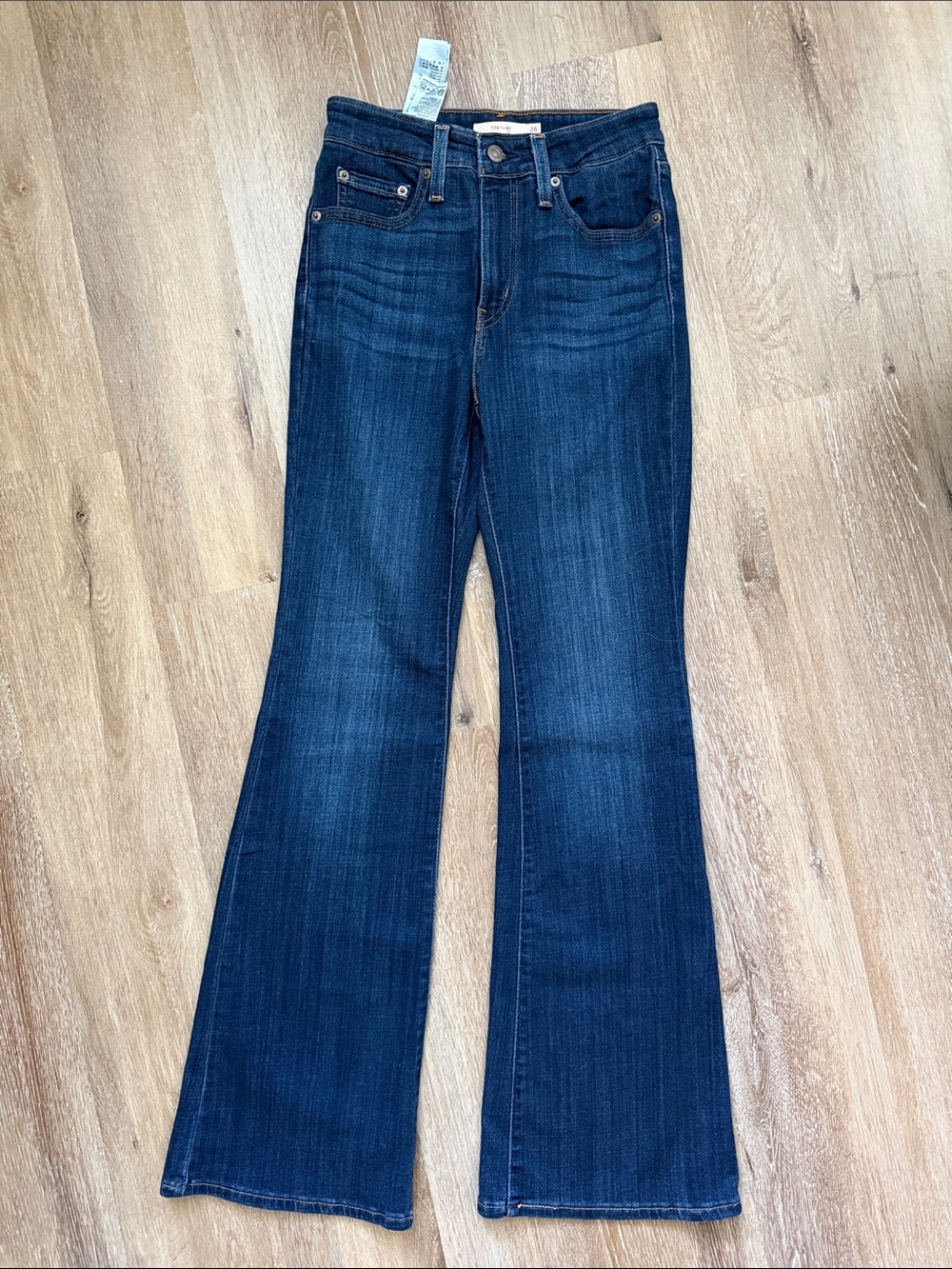 NWOT Levi’s 726 High-Rise Flare JC Penny 26